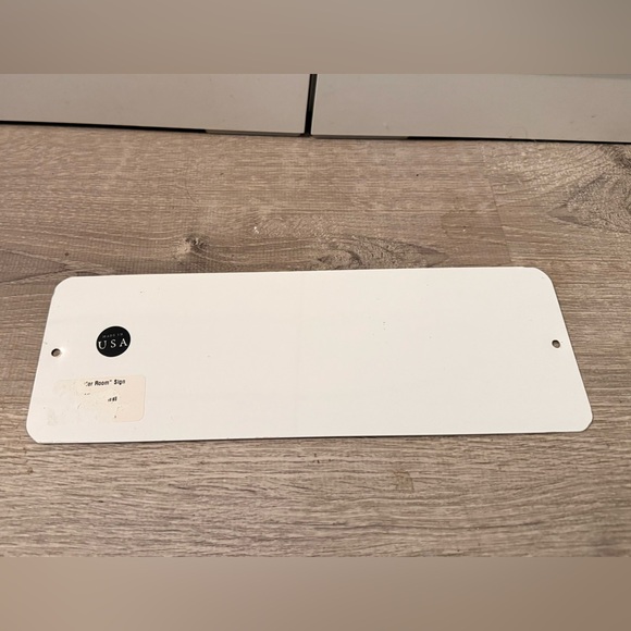 Powder Room Metal Sign - Picture 2 of 6